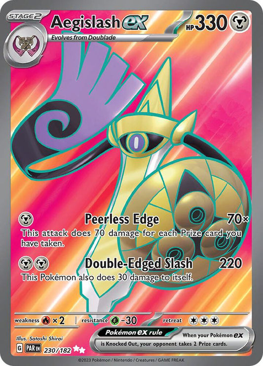 Aegislash ex - 230/182 [SV04: Paradox Rift] 230/182