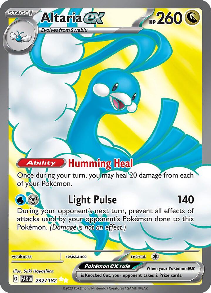 Altaria ex - 232/182 [SV04: Paradox Rift] 232/182