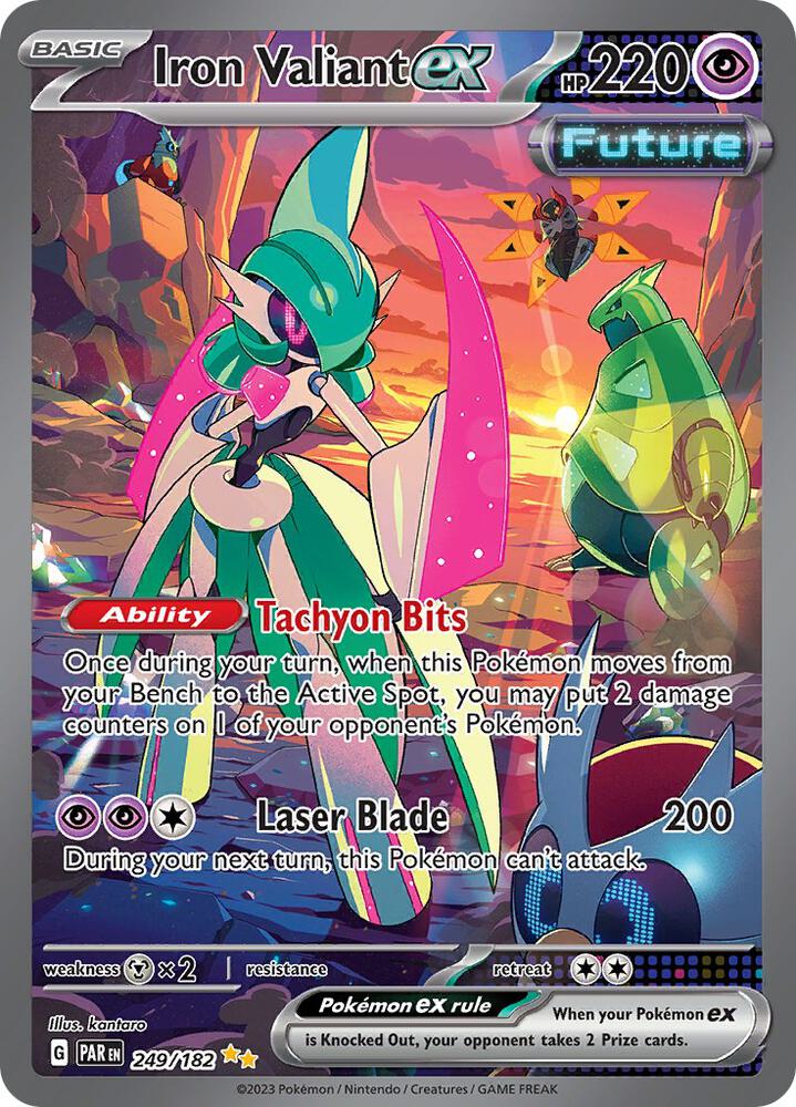 Iron Valiant ex - 249/182 [SV04: Paradox Rift] 249/182