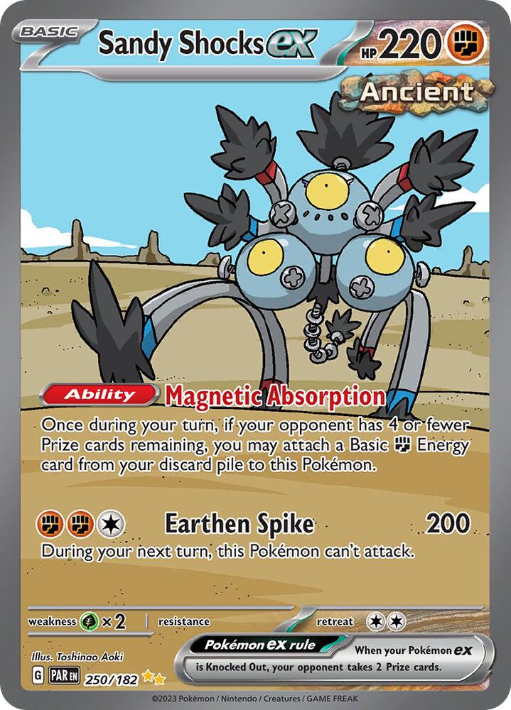 Sandy Shocks ex - 250/182 [SV04: Paradox Rift] 250/182