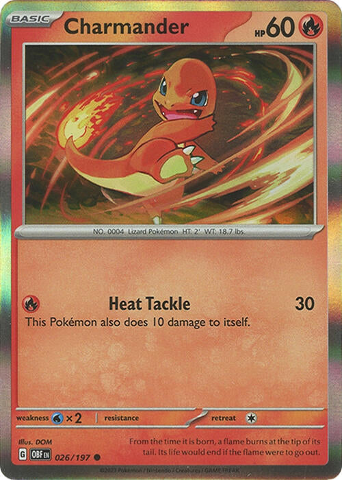 Charmander - 026/197 [Miscellaneous Cards & Products] 026/197