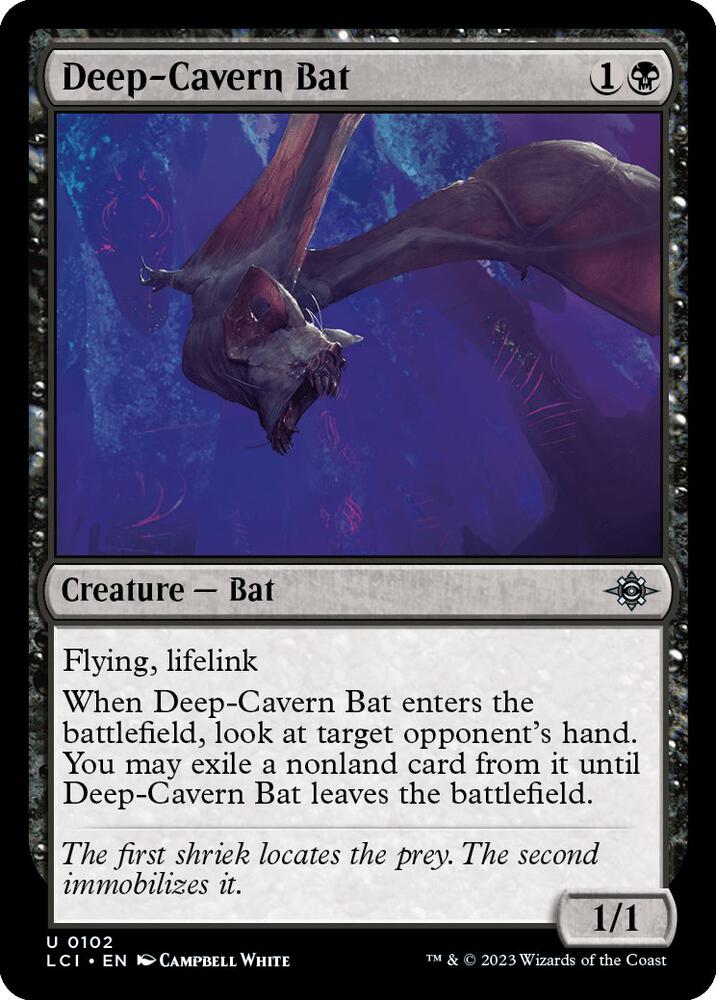 Deep-Cavern Bat [The Lost Caverns of Ixalan] 102