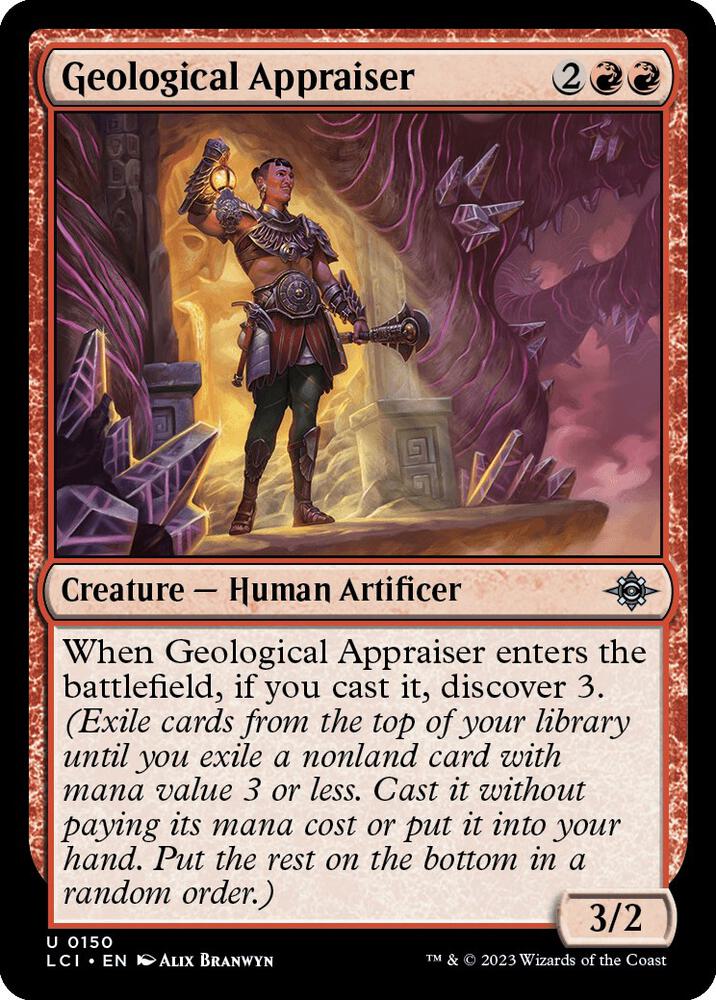 Geological Appraiser [The Lost Caverns of Ixalan] 150