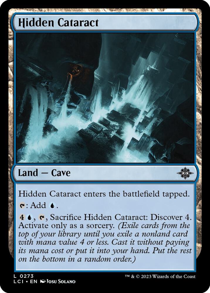 Hidden Cataract [The Lost Caverns of Ixalan] 273