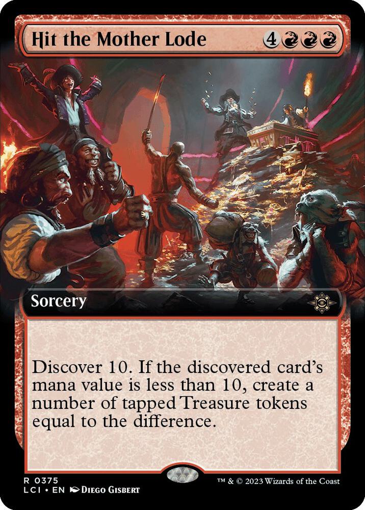 Hit the Mother Lode (Extended Art) [The Lost Caverns of Ixalan] 375