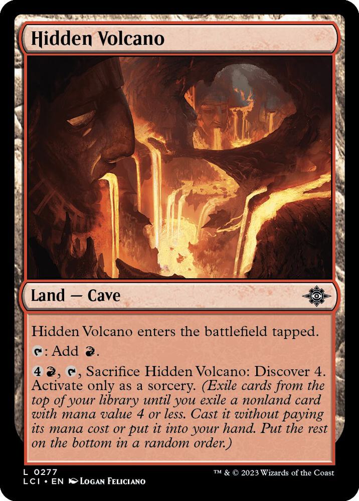 Hidden Volcano [The Lost Caverns of Ixalan] 277