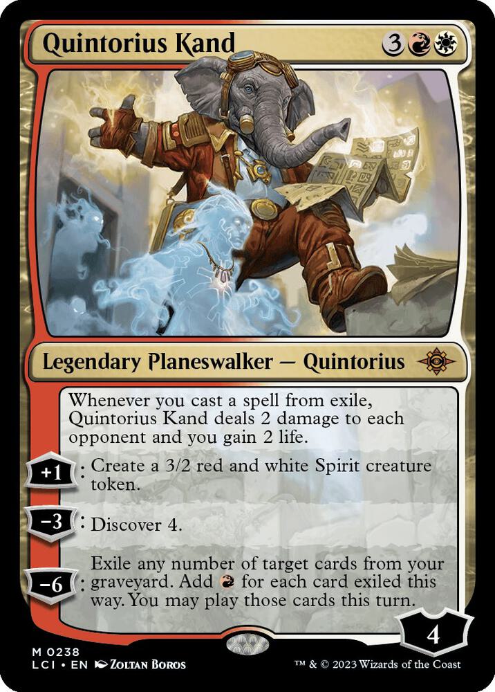 Quintorius Kand [The Lost Caverns of Ixalan] 238