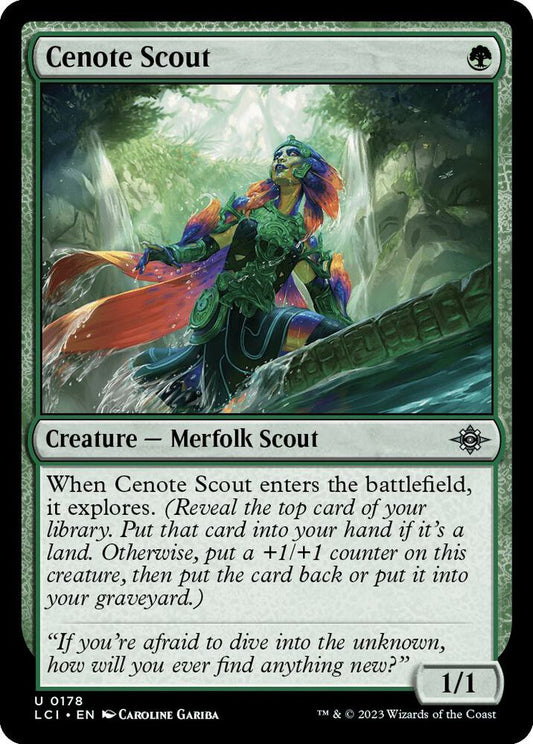 Cenote Scout [The Lost Caverns of Ixalan] 178