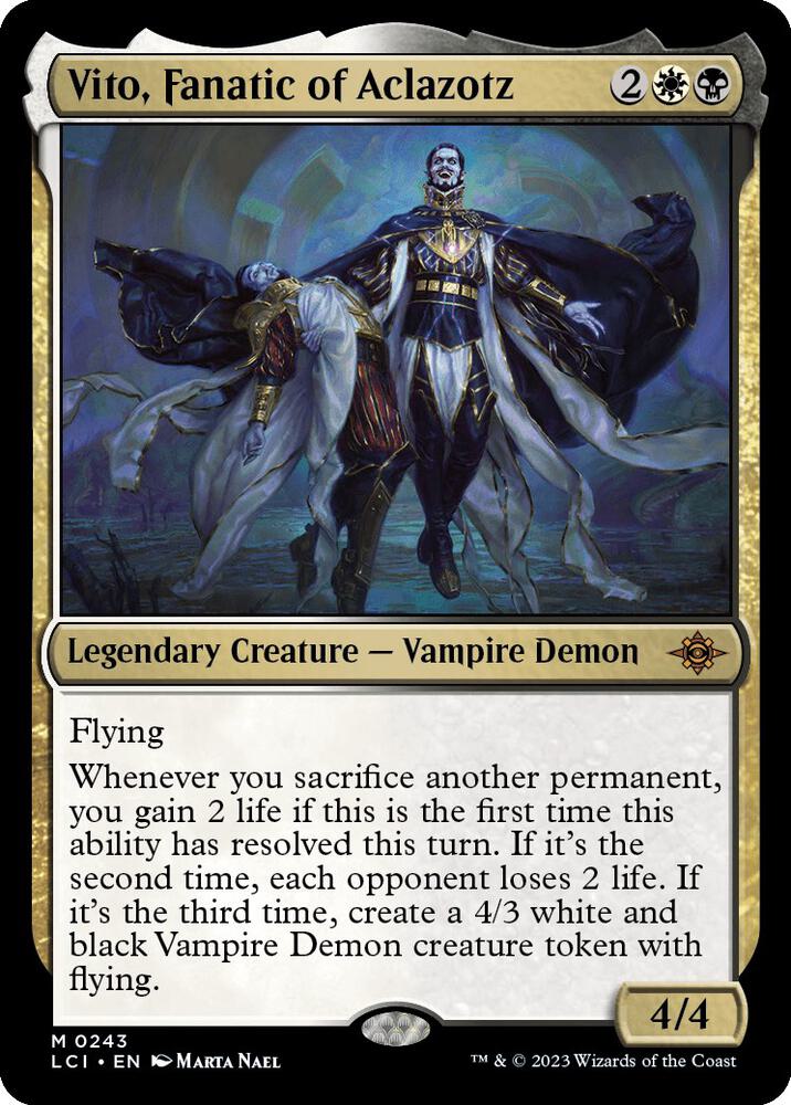 Vito, Fanatic of Aclazotz [The Lost Caverns of Ixalan] 243