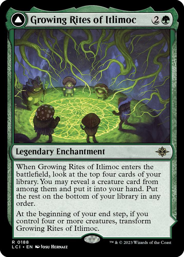 Growing Rites of Itlimoc [The Lost Caverns of Ixalan] 188