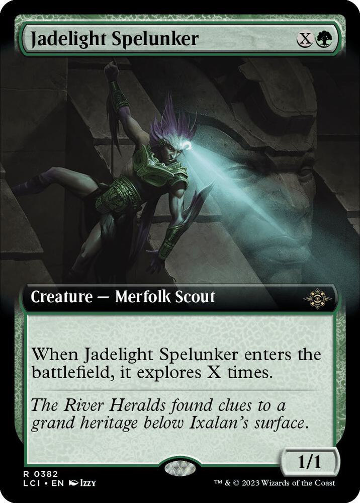 Jadelight Spelunker (Extended Art) [The Lost Caverns of Ixalan] 382