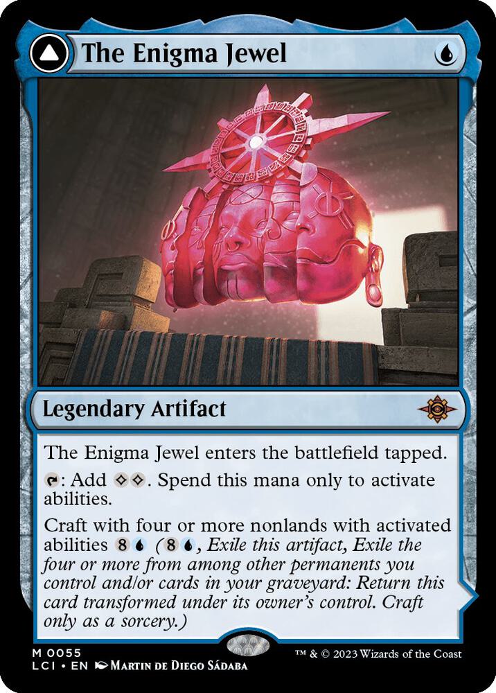 The Enigma Jewel [The Lost Caverns of Ixalan] 55
