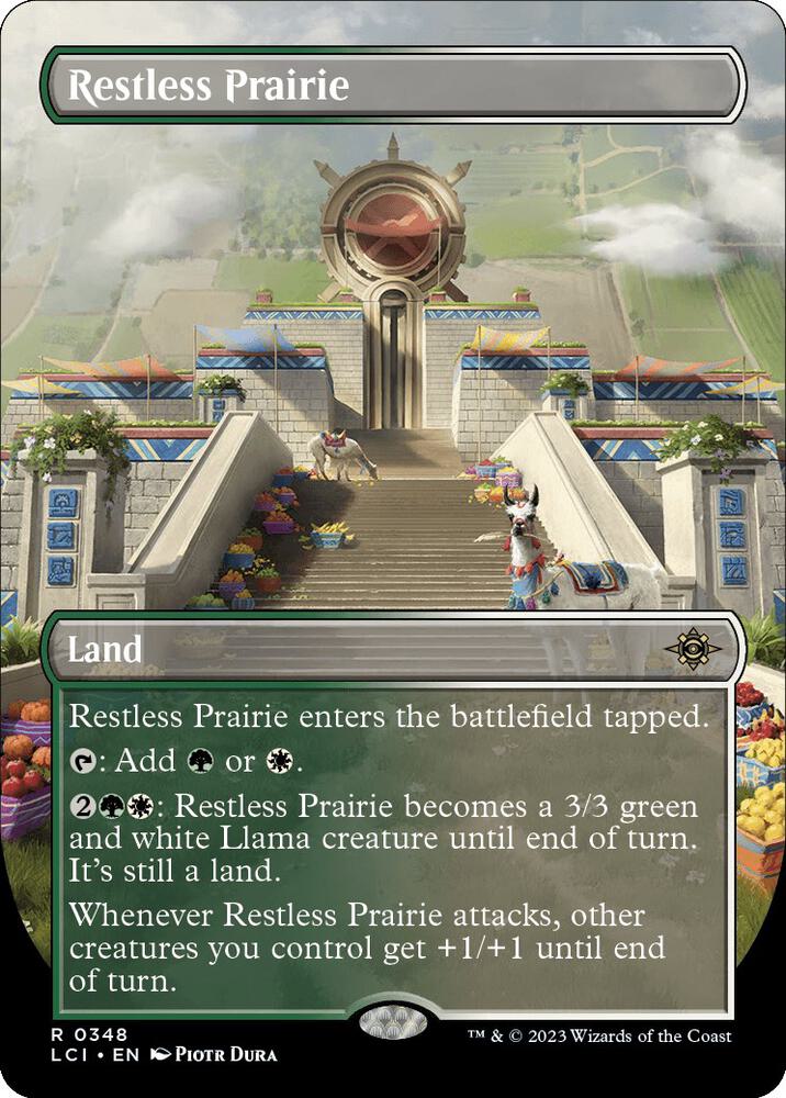 Restless Prairie (Borderless) [The Lost Caverns of Ixalan] 348