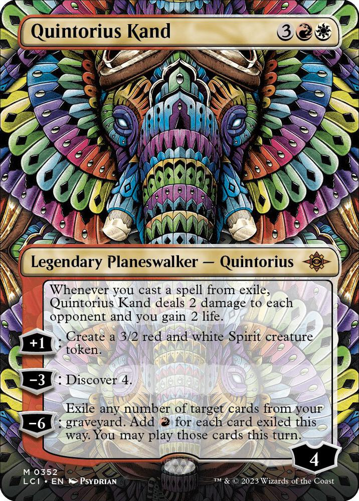 Quintorius Kand (0352) (Borderless) [The Lost Caverns of Ixalan] 352