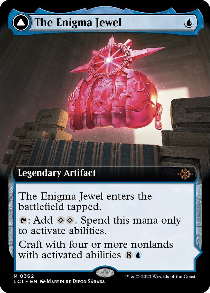 The Enigma Jewel (Extended Art) [The Lost Caverns of Ixalan] 362
