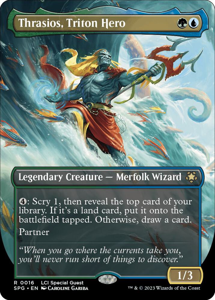 Thrasios, Triton Hero (Borderless) [Special Guests] 16