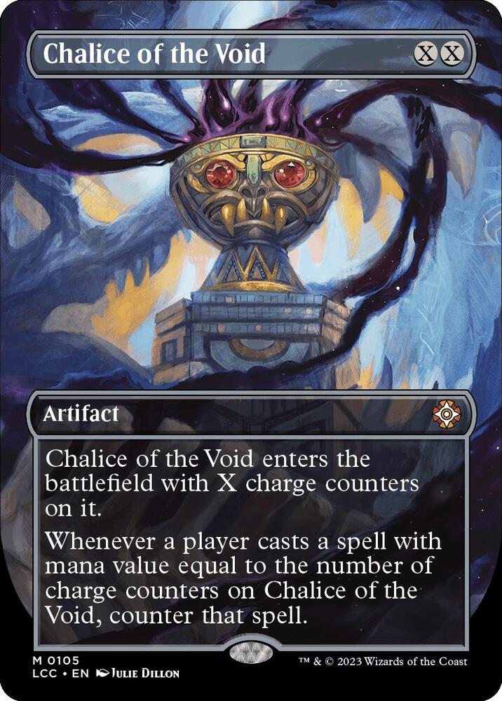 Chalice of the Void (Borderless) [Commander: The Lost Caverns of Ixalan] 105