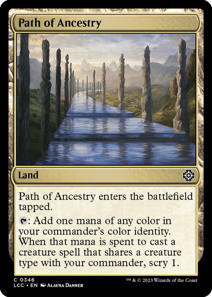 Path of Ancestry [Commander: The Lost Caverns of Ixalan] 346