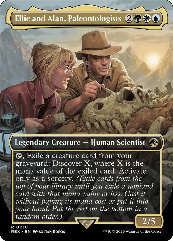 Ellie and Alan, Paleontologists (Borderless) [Universes Beyond: Jurassic World Collection] 10