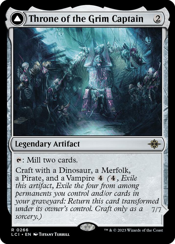 Throne of the Grim Captain [The Lost Caverns of Ixalan] 266