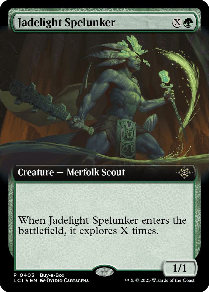 Jadelight Spelunker (Extended Art) [Buy-A-Box Promos] 403