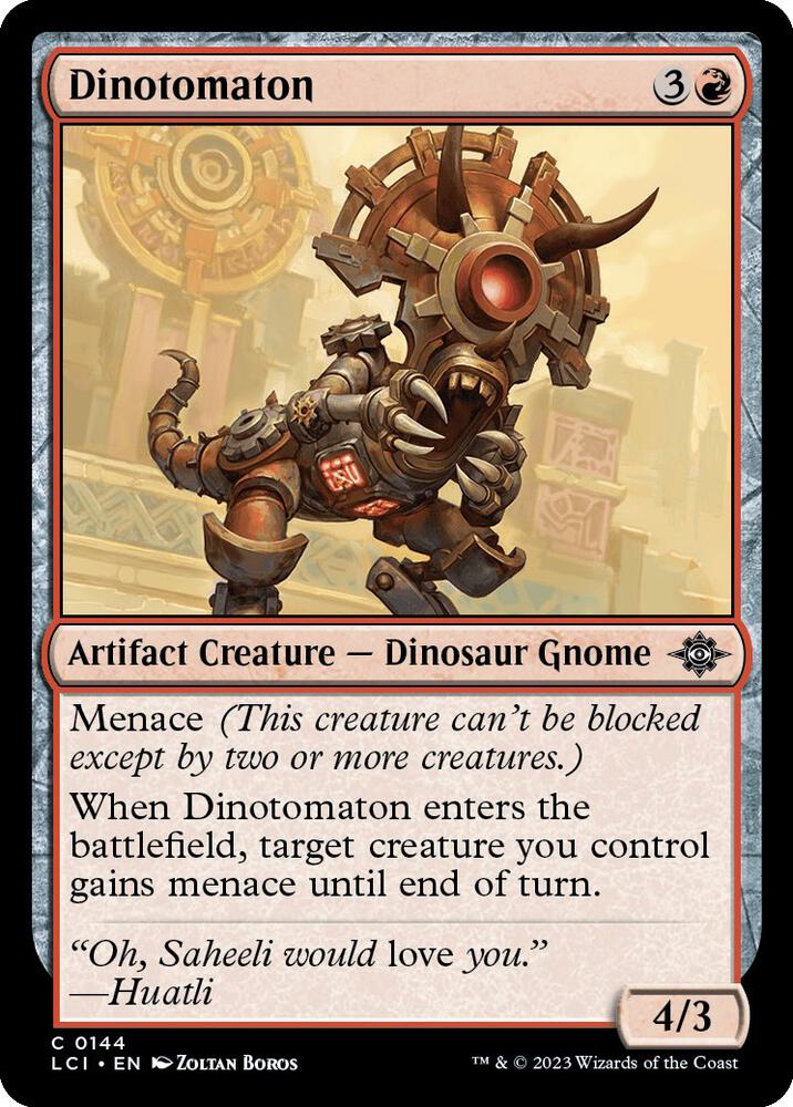 Dinotomaton [The Lost Caverns of Ixalan] 144