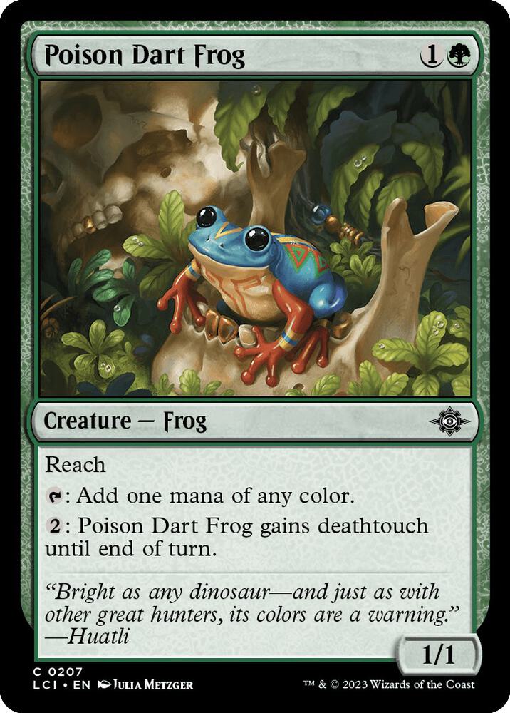 Poison Dart Frog [The Lost Caverns of Ixalan] 207