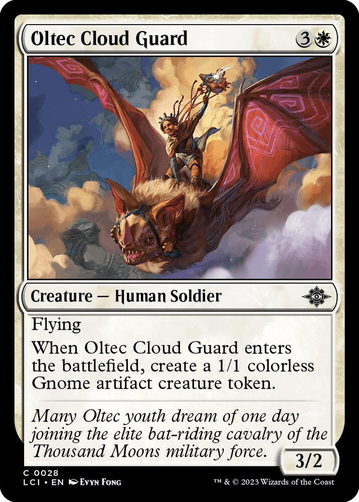 Oltec Cloud Guard [The Lost Caverns of Ixalan] 28