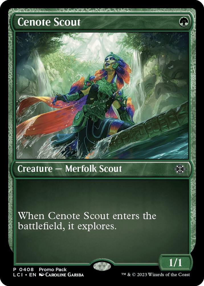 Cenote Scout [Promo Pack: The Lost Caverns of Ixalan] 408