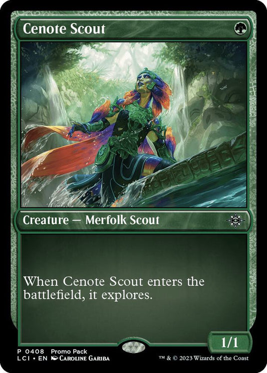 Cenote Scout [Promo Pack: The Lost Caverns of Ixalan] 408