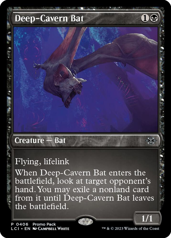 Deep-Cavern Bat [Promo Pack: The Lost Caverns of Ixalan] 406