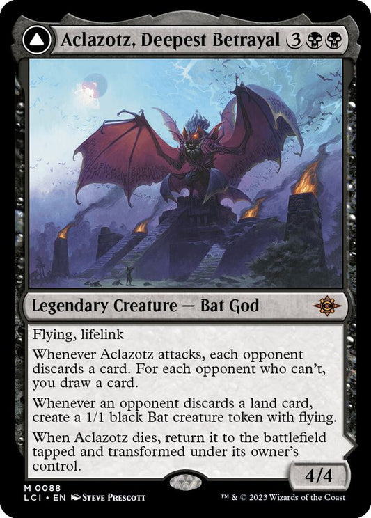 Aclazotz, Deepest Betrayal [The Lost Caverns of Ixalan] 88
