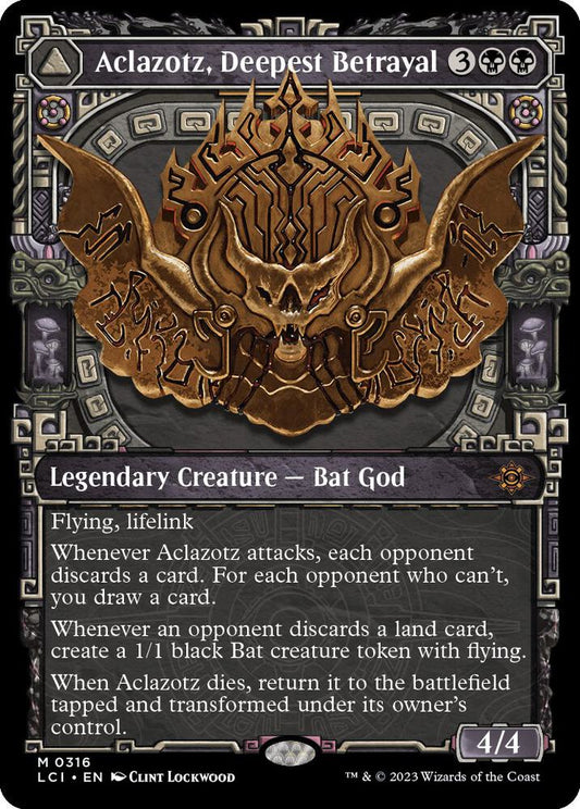 Aclazotz, Deepest Betrayal (Showcase) [The Lost Caverns of Ixalan] 316