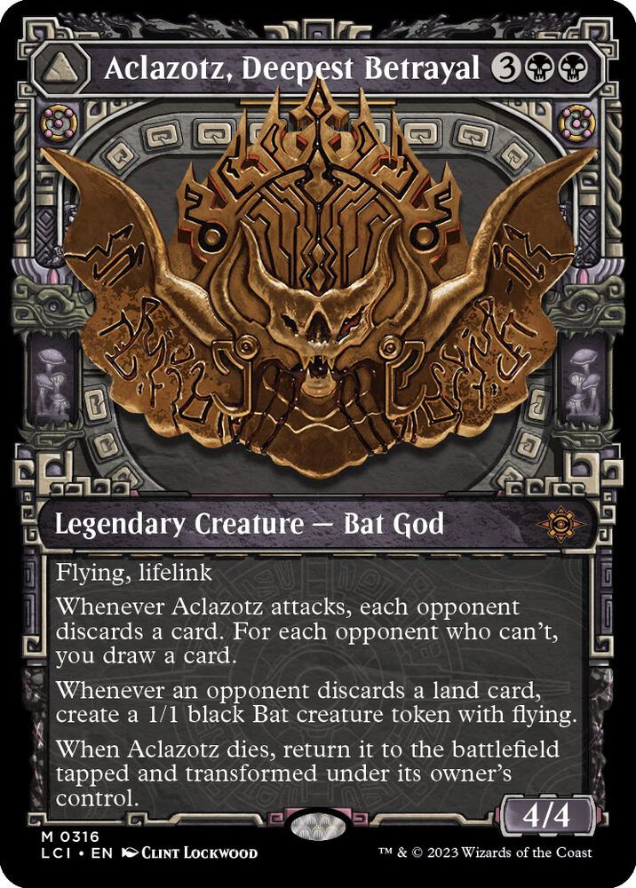 Aclazotz, Deepest Betrayal (Showcase) [The Lost Caverns of Ixalan] 316