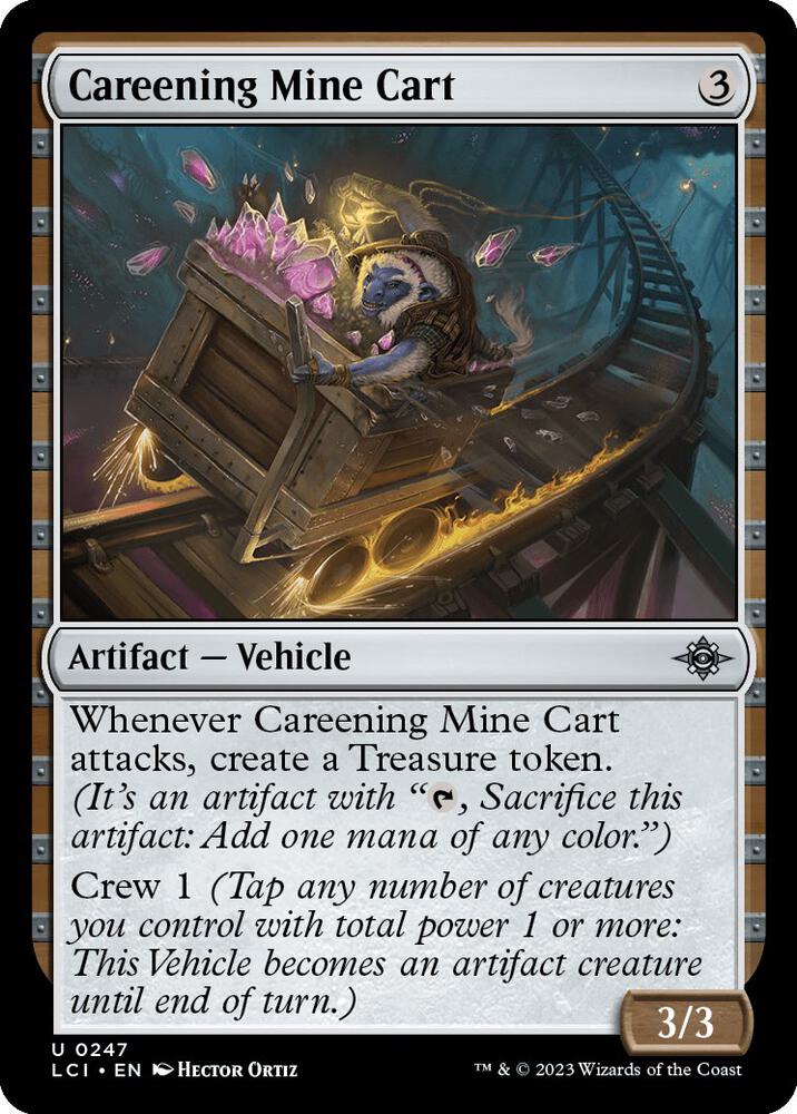 Careening Mine Cart [The Lost Caverns of Ixalan] 247