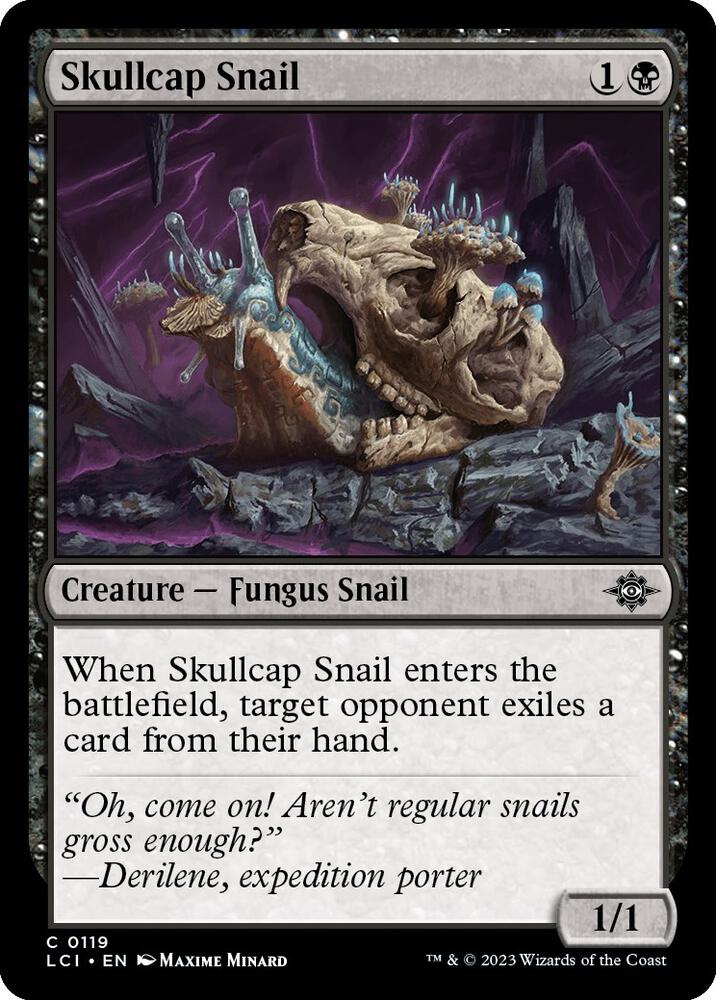 Skullcap Snail [The Lost Caverns of Ixalan] 119