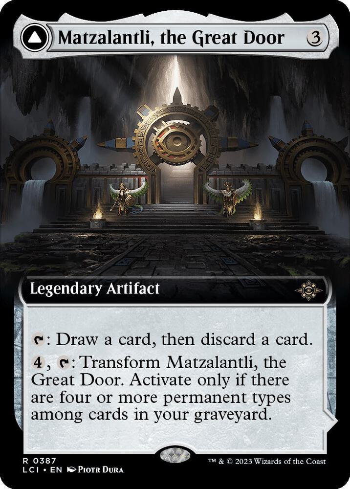 Matzalantli, the Great Door (Extended Art) [The Lost Caverns of Ixalan] 387