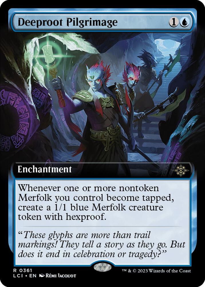 Deeproot Pilgrimage (Extended Art) [The Lost Caverns of Ixalan] 361