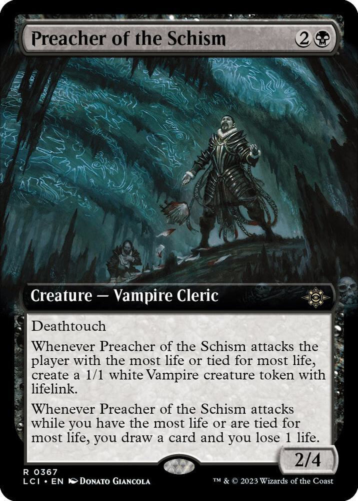 Preacher of the Schism (Extended Art) [The Lost Caverns of Ixalan] 367