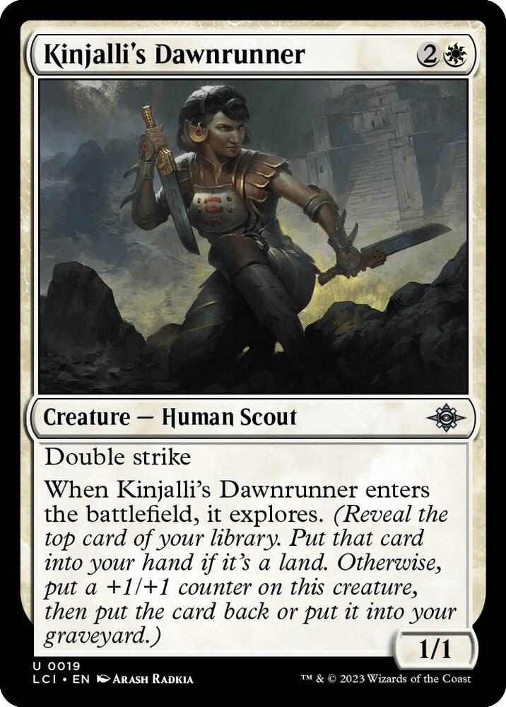 Kinjalli's Dawnrunner [The Lost Caverns of Ixalan] 19