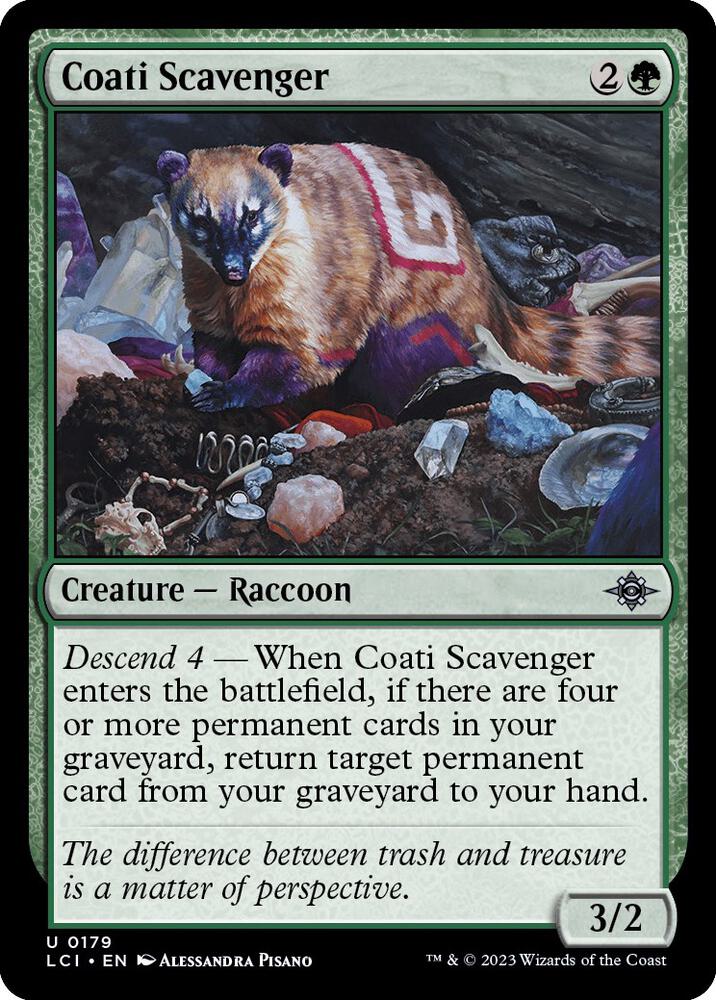 Coati Scavenger [The Lost Caverns of Ixalan] 179