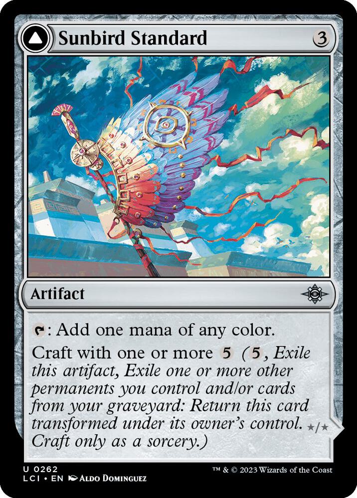 Sunbird Standard [The Lost Caverns of Ixalan] 262