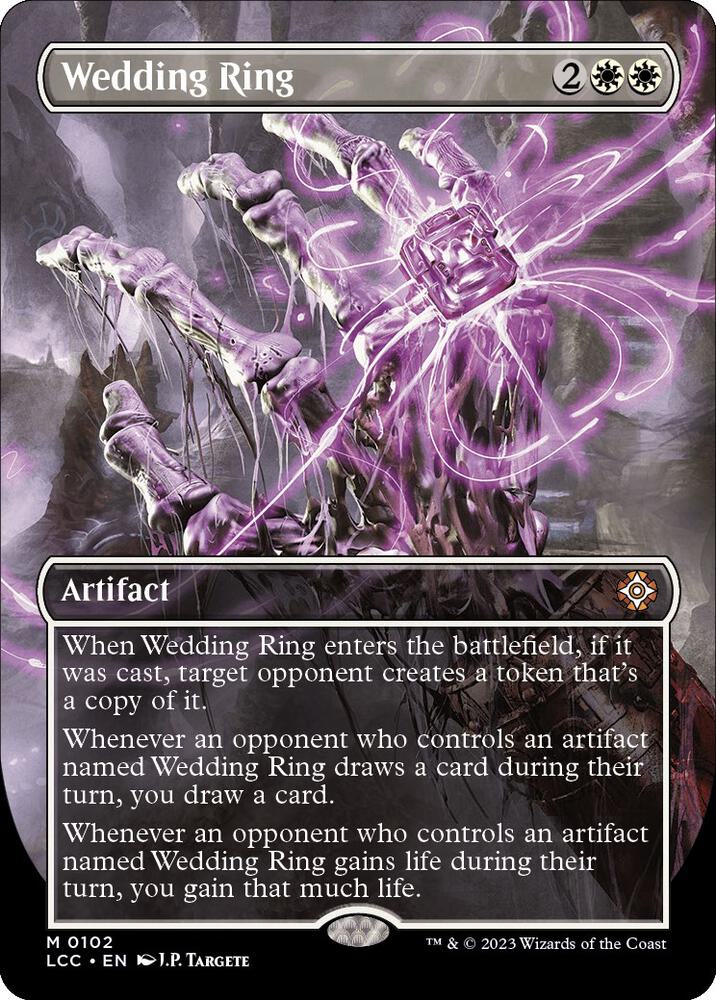 Wedding Ring (Borderless) [Commander: The Lost Caverns of Ixalan] 102