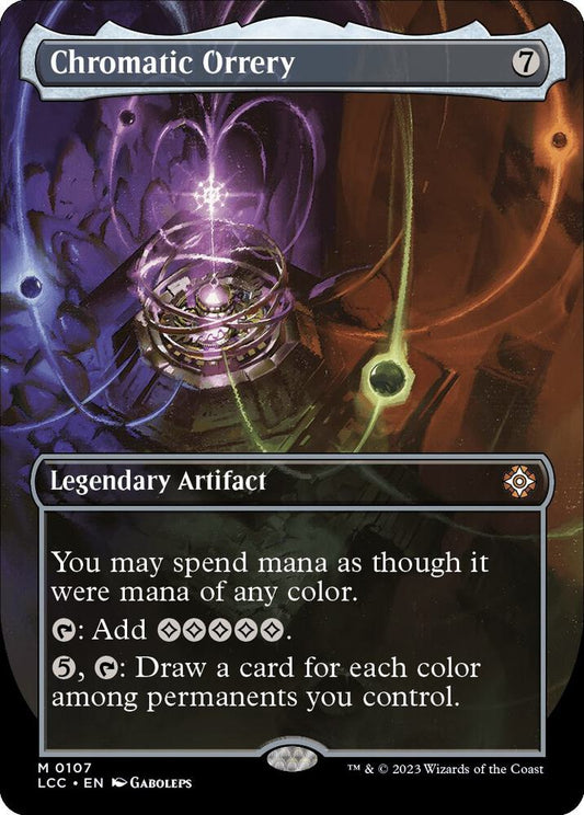 Chromatic Orrery (Borderless) [Commander: The Lost Caverns of Ixalan] 107