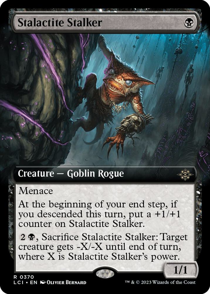 Stalactite Stalker (Extended Art) [The Lost Caverns of Ixalan] 370