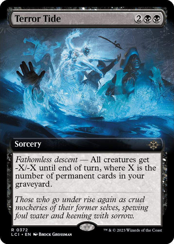 Terror Tide (Extended Art) [The Lost Caverns of Ixalan] 372