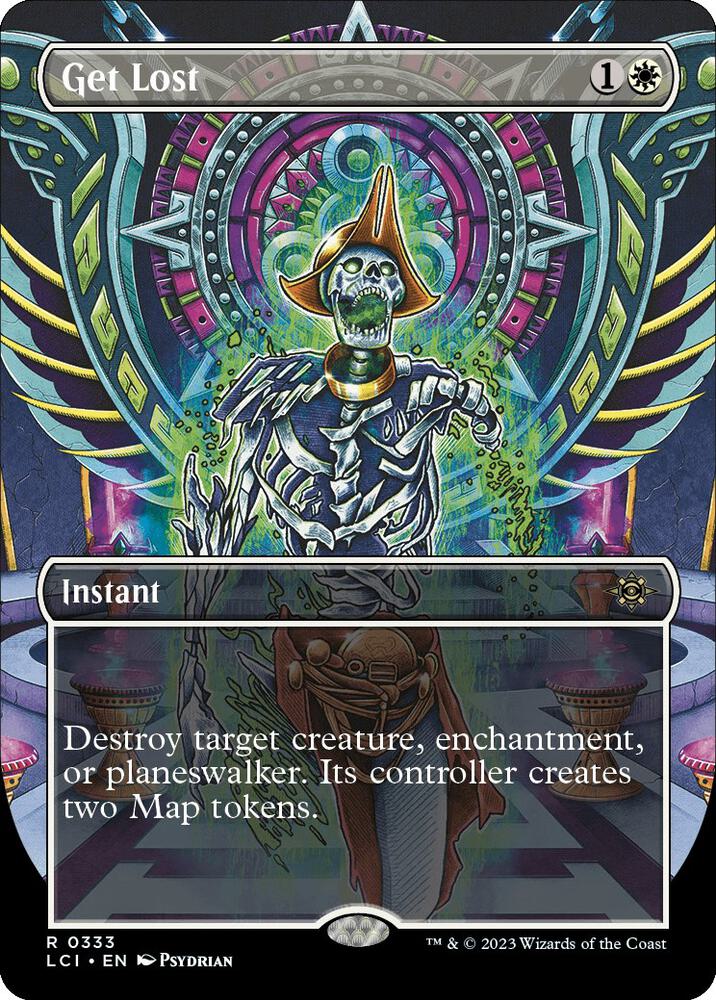 Get Lost (Borderless) [The Lost Caverns of Ixalan] 333