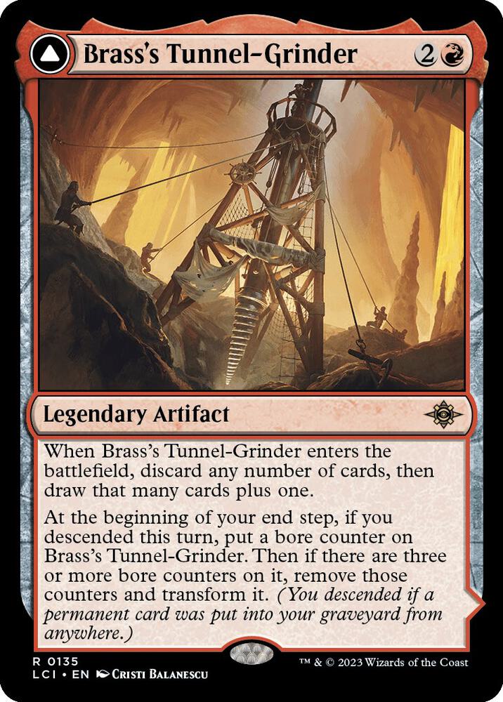 Brass's Tunnel-Grinder [The Lost Caverns of Ixalan] 135