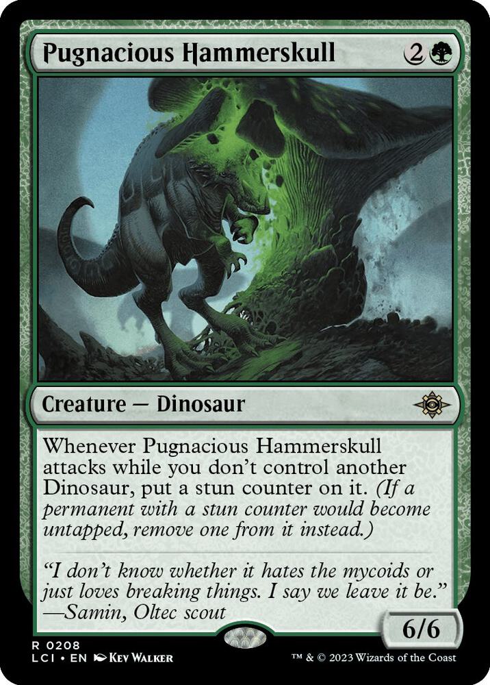 Pugnacious Hammerskull [The Lost Caverns of Ixalan] 208