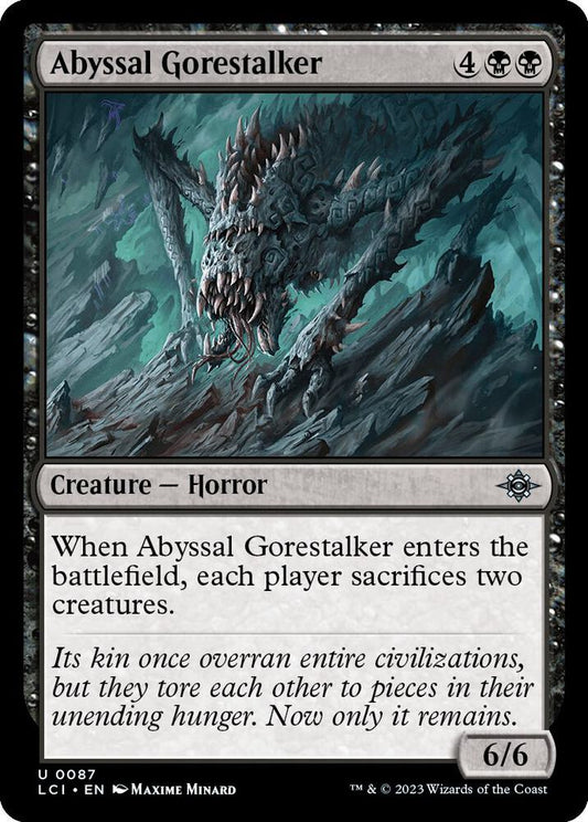 Abyssal Gorestalker [The Lost Caverns of Ixalan] 87